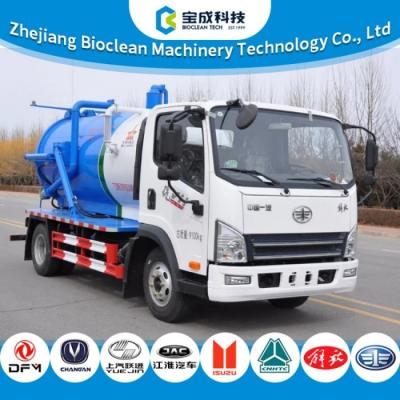 5m3 5000L 9.1tons Sewer Suction Truck Strong Power For Efficient Work