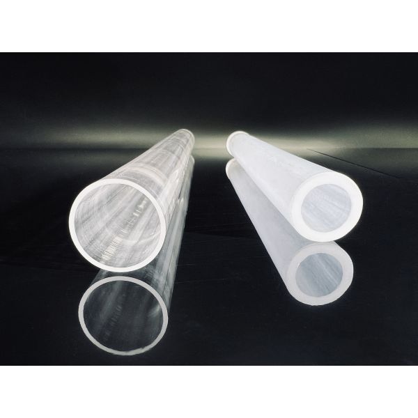 EFG Grown Method Sapphire Tube Customizable Sizes with Wide Transmission Wavelength Range