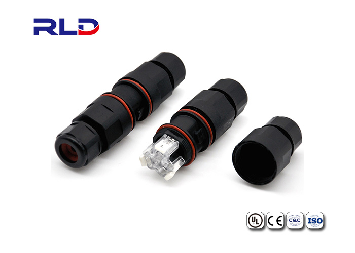 Прямо 2 3 соединитель электрического провода Pin IP67 IP68 10mm