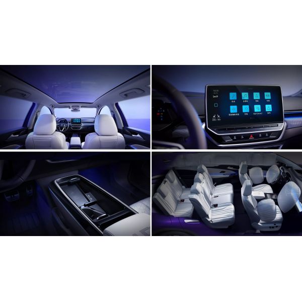 Eec Coc Seater Suv мотора 7 коробки передач единой скорости электротранспорта VW Id6x 4wd одиночный
