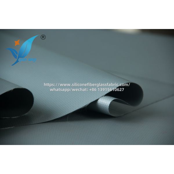 Fireproof Silicone Coated Fiberglass Fabric 0.3mm Double Side