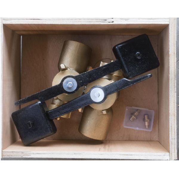 Самозакрывающие вентиляционные клапаны для прослушивающей трубы DN6, самозакрывающий вентиляционный клапан с пружинным нагрузкой Материал корпуса клапана Бронза / латунь