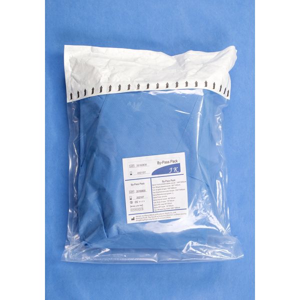 Paquete quirúrgico de encargo disponible paciente del paquete del procedimiento de puente de SMS SPP de la laminación quirúrgica verde estéril quirúrgica del paquete