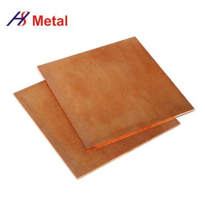 W70Cu30/W80Cu20 Chapa de chapa de cobre de tungstênio com ponto de fusão elevado