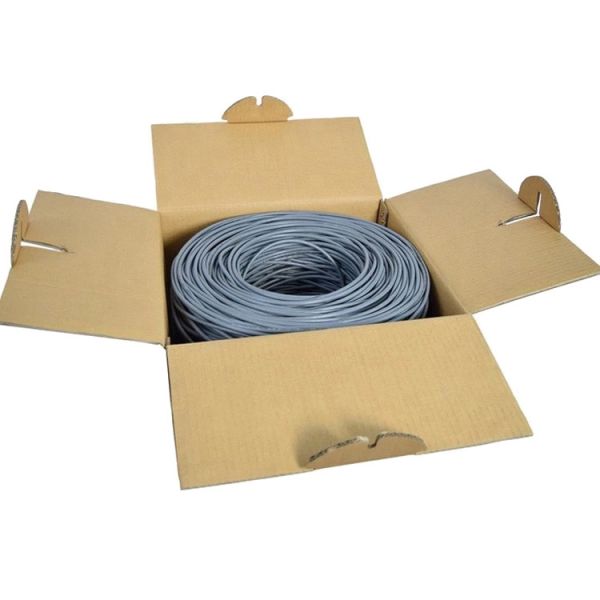 OEM Cat5e UTP 24Awg 0.51Mm 305M Cat5 CCA Lan Cable 1000ft