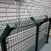 Hierro galvanizado o 304 de acero inoxidable de hoja de afeitar alambre de cercado utilizado para cercas de alta seguridad