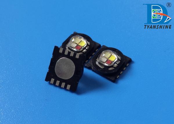SMD 9090 4-in-1 RGBW Multi Color LED Diode , 15W High Power LED Chip