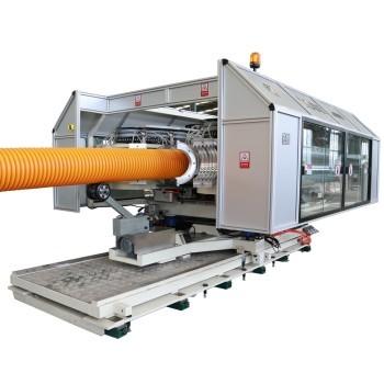 SL300 Corrugated Pipe Machine With High Precision Cutting System