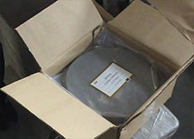 Black Stainless Steel Wire Cloth Discs For Air And Liquid Filter