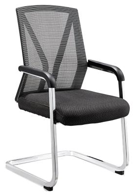 Fireproof Nice Office Meeting Chairs For Secretary Metal Foot Long Using Life
