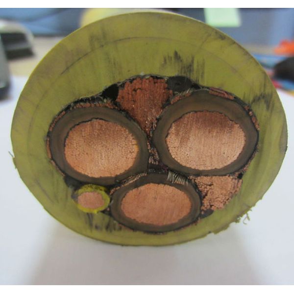 Low Voltage Tinned Copper Flexible Electrical Mining Trailing Cable Type 41 Type 61