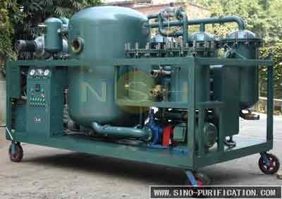 Desidratador do vácuo do controle do PLC do purificador de óleo da turbina do transformador 1200L/H