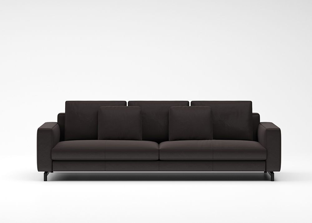 VIRGIS Modern Office Reception Sofa Office Leather Sofa OEM ODM Available For Office Lobby