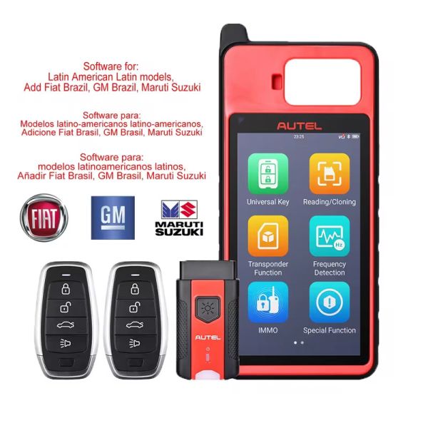 Autel MaxiIM KM100 KM100E Key Generator Kit Support Transponder Reading/ Cloning and IMMO Learning Free Update Online Li