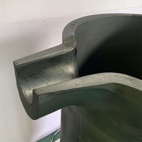 Conductivité thermique Mélangeur d'aluminium Melting crucible Melting Pot Finition de surface lisse