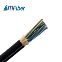 Les noyaux extérieurs souterrains du câble optique 2-288 de fibre noircissent la couleur pour direct enterré