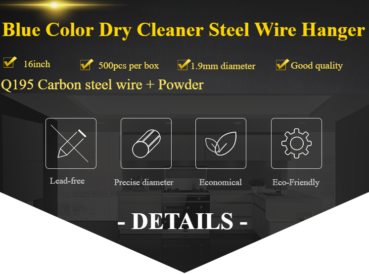 Steel Wire Dress Shirt Hangers , Dry Cleaner Slim Clothes Hangers Size Optional