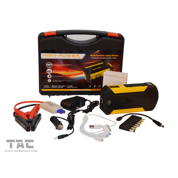 12000mAh Portable Car Jump Starter Booster Battery Power Bank 4 USB Charger 12V