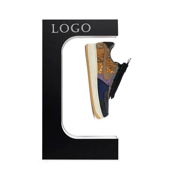 floating magnetic shoe display sneaker levitation Suspension Acrylic Advertising