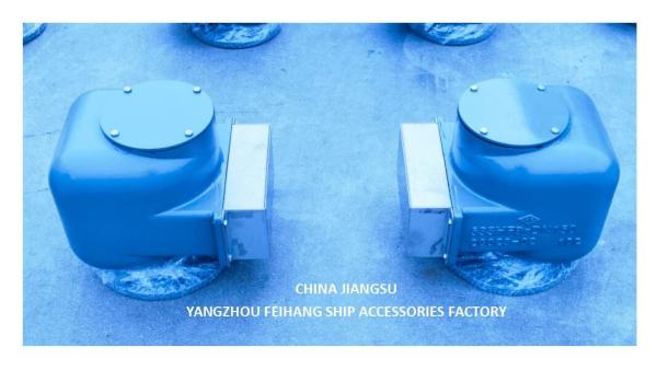 Cabeça de ventilação superior do tanque de ar No. 533HFB-150A Tanque de água de bilge Ventilação de capô Corpo de ferro fundido Com flutuador de aço inoxidável