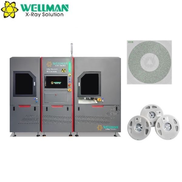 Contador de chips de rayos X de 4800W 80kV 430mm para conteo de componentes PCBA