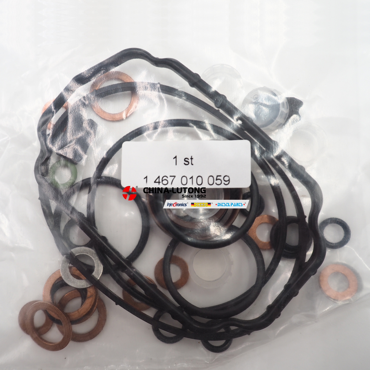 REPAIR KIT 1 467 010 059 Common Rail Injector Kit 1445010059 for Bos-ch VE Cummin-s 4BT Dodge 5.9L 12V Diesel Engine