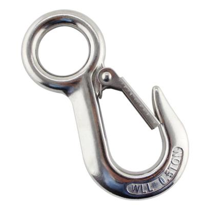 Big Cargo Stainless Steel Eye Hook /  Flexibility Stainless Swivel Snap Hook PVC Coated