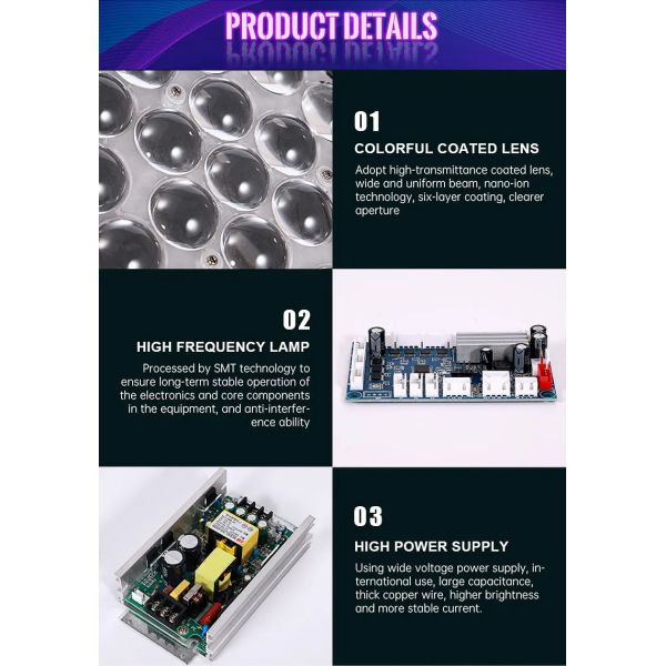 7*40W Цветные лампы B EYE LED Движущаяся голова Сцена Свет для вечеринки Концертный шоу