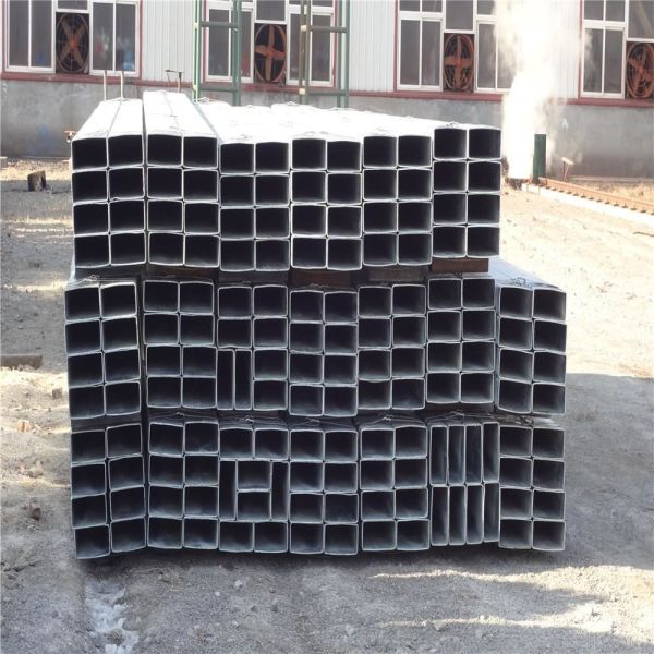 ERW Technique Galvanized Hollow Section Square Carbon Steel Pipe for Structural Sections ASTM A106 A36 A53