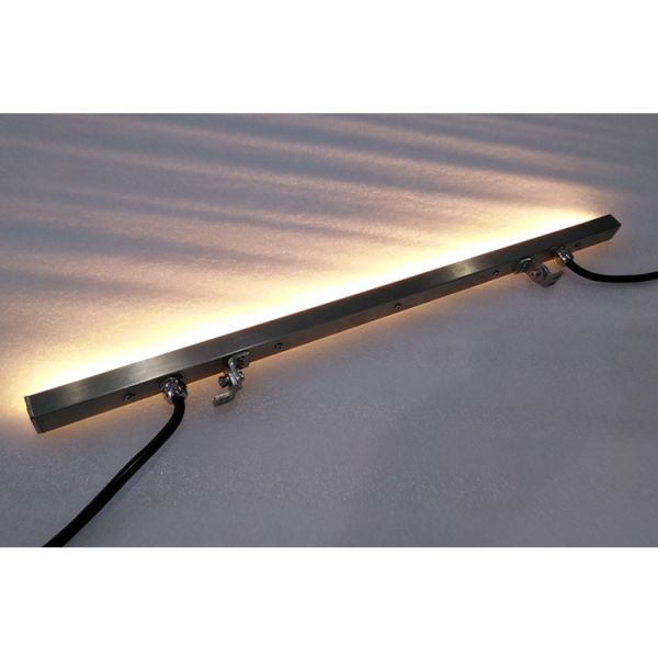 Outdoor 6500K RGB Linear LED Wall Washer Stainless Steel 316 Profile