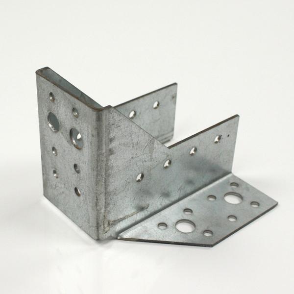 Galvanized ZMAX Steel Joist Hangers 90 Degree 1000 Lbs Load Capacity