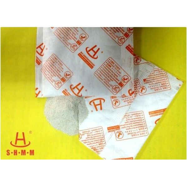 Powerful Food Grade Desiccant Packets Calcium Chloride Material , No Leakage