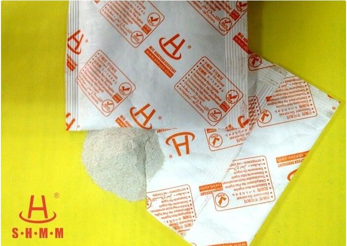 Powerful Food Grade Desiccant Packets Calcium Chloride Material , No Leakage