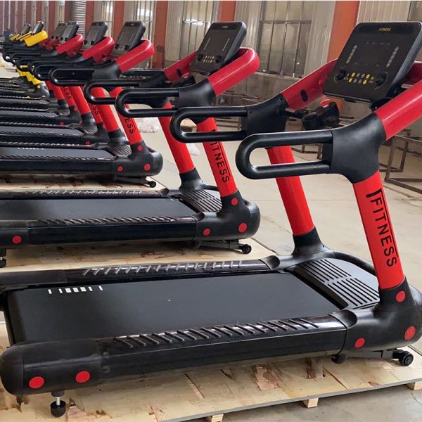 Equipo de gimnasio comercial Entrenamiento cardiovascular Máquina eléctrica de motor para correr Caminadoras para el hogar