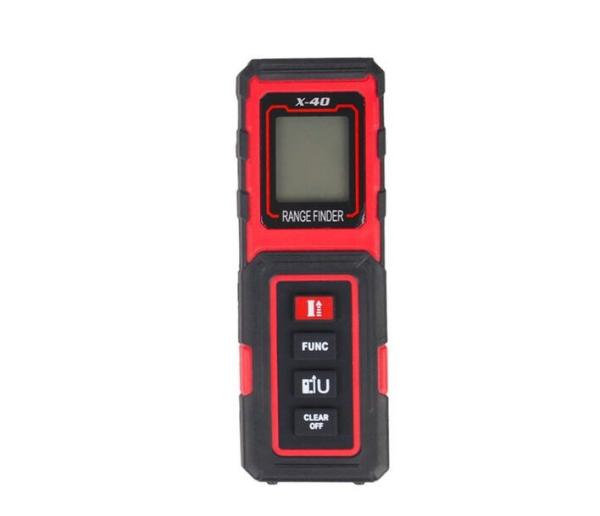 Compact Design Mini Portable IP54 Waterproof 0.3- 40m Laser Distance Meter For Engineering Measurement And Indoor Design