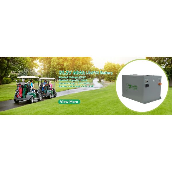 baterias do carrinho de golfe do lítio da bateria 100ah 200ah de 48v 72v LiFePO4