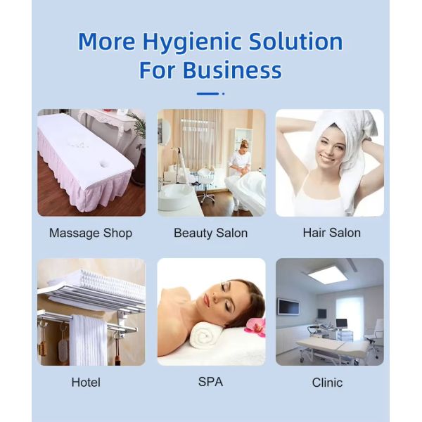 High Absorbent Dry Wipes Quick Drying Disposable Soft Cotton Bath Towels