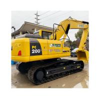 20 Ton Used Komatsu Pc200 Used Construction Machinery 1.2m3 Bucket