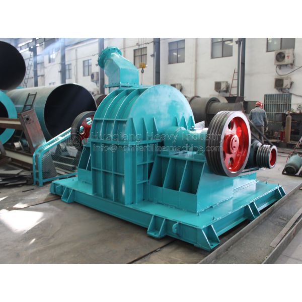 Anti Block 8 Tons Crushing Equipment Cage Mill Crusher For Chemical Fertilizer Granules