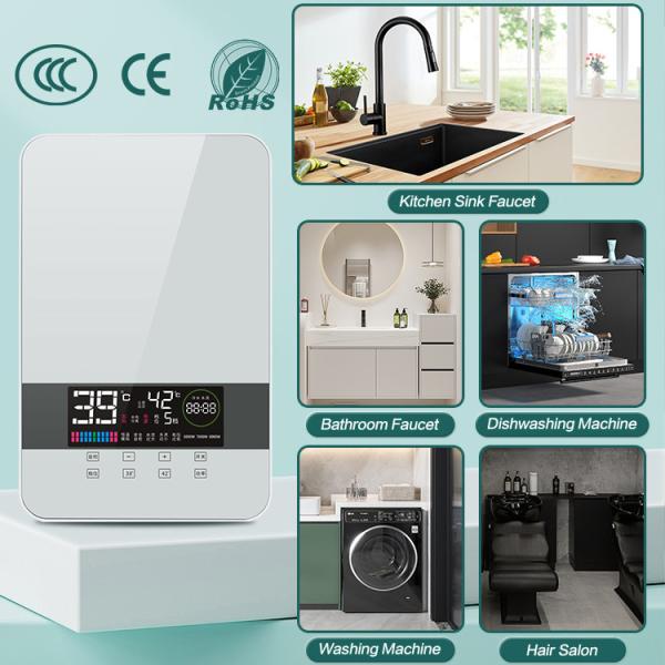 Instant Electric Tankless Hot Water Heater 8000W / 8500W Inductive Water Heater