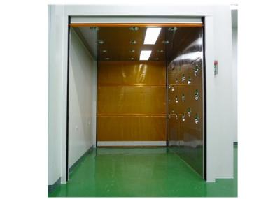 Customized Air Shower Cabinet Leaning Against  Wall Blowing On Both Sides