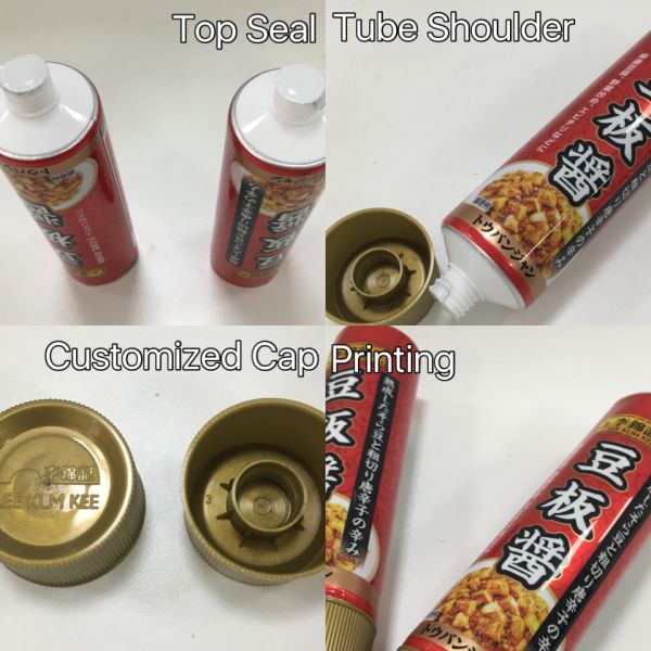 Трубка упаковки еды АБЛ 275/20 прокатанная алюминием с печатанием Гравуре 8 цветов