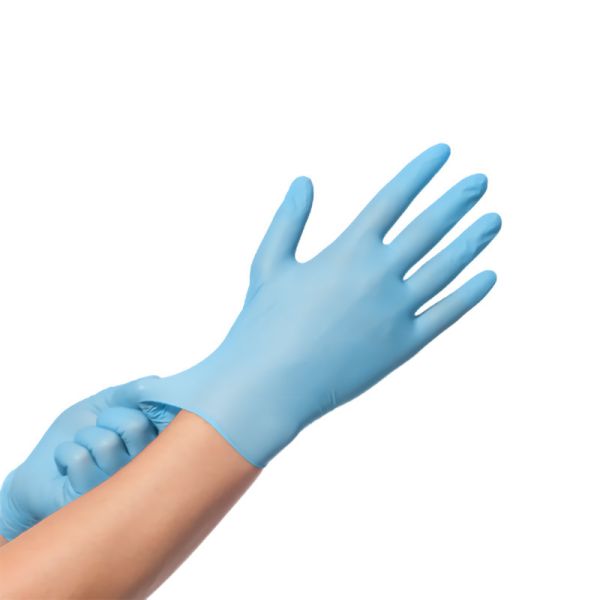 Powder Free Disposable Protective Gloves Nitrile Medical Examination Gloves
