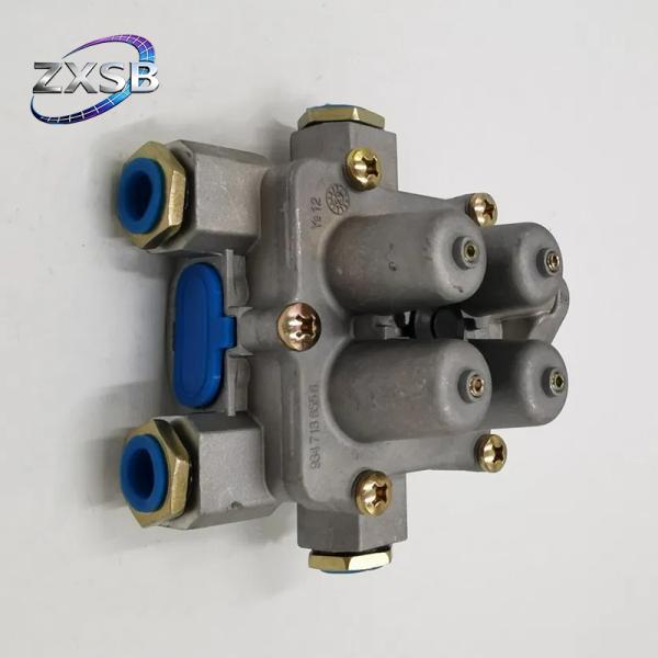 9347141610 Truck Brake Parts Brake Valve 4 Circuit For SHACMAN X3000