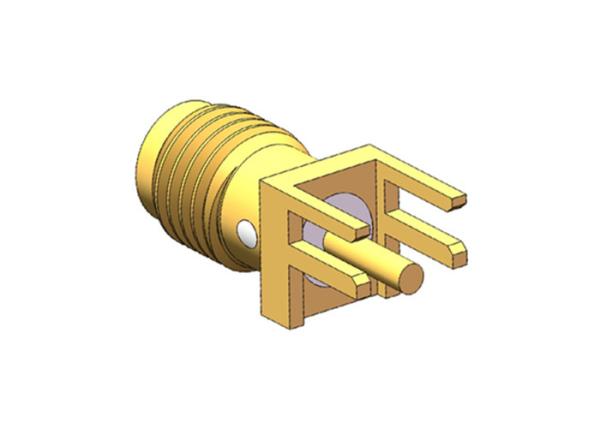 DC to 18GHz PCB Mount SMA RF Connector Female Jack Solder