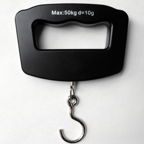 Viaja con confianza utilizando la báscula digital para equipaje de 50 kg y retroiluminación