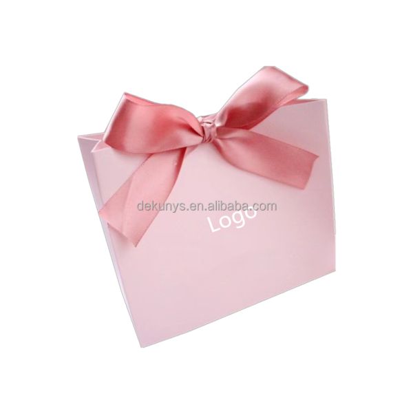 Custom Printed Jewelry Truffle Chocolate Boxes Packaging Gift Box With Ribbon