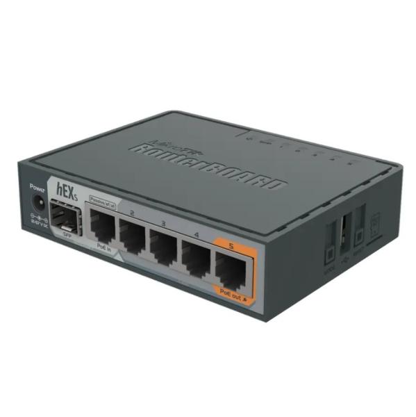 2.4G 5G Point d'accès Wifi extérieur 2.4 GHz 4 4 Ethernet routeur Rb760igs L4 5 Ports Gigabit 4g routeur Convient pour le poste de travail
