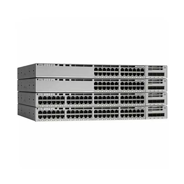 Commutateur Capacité 24 ports Commutateur de données personnalisé avec 4x10g Uplink Network Essentials C9200L-24T-4X-E