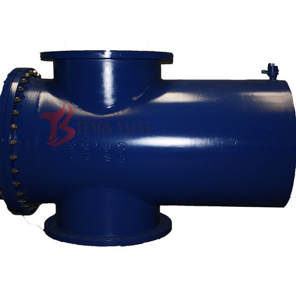 Industrial Basket Filter Strainer Simplex WPB 36" Dn900 Pn16 Welded Type